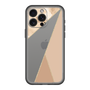 スリムプロテクションプレミアムケース［ マーブルトライアングルパレット - Beige ］