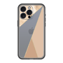 スリムプロテクションプレミアムケース［ マーブルトライアングルパレット - Beige ］