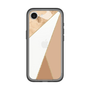 スリムプロテクションプレミアムケース［ マーブルトライアングルパレット - Beige ］