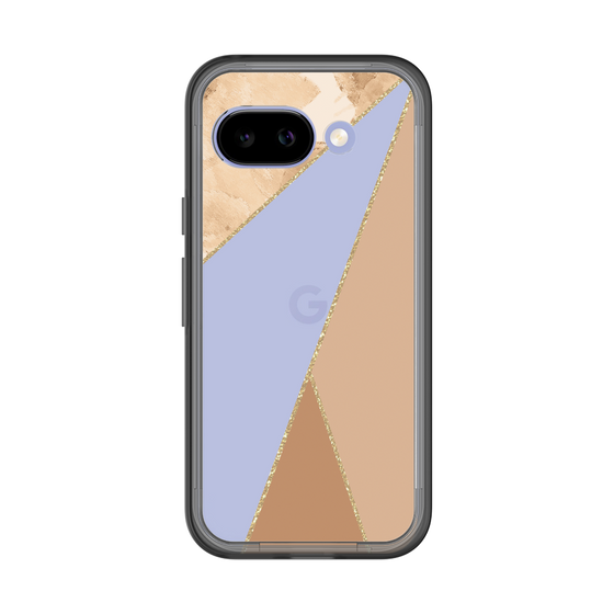 スリムプロテクションプレミアムケース［ マーブルトライアングルパレット - Beige ］