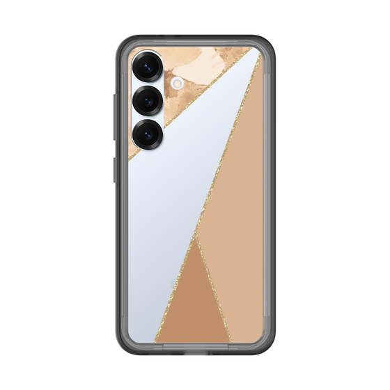 スリムプロテクションプレミアムケース［ マーブルトライアングルパレット - Beige ］