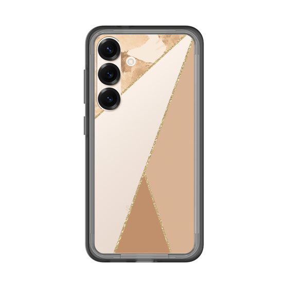 スリムプロテクションプレミアムケース［ マーブルトライアングルパレット - Beige ］