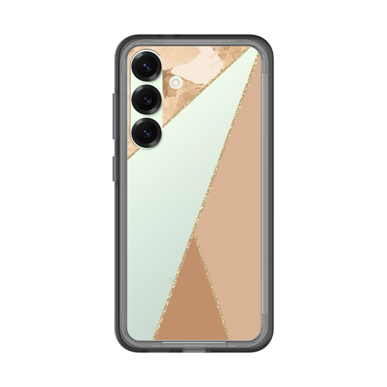 スリムプロテクションプレミアムケース［ マーブルトライアングルパレット - Beige ］