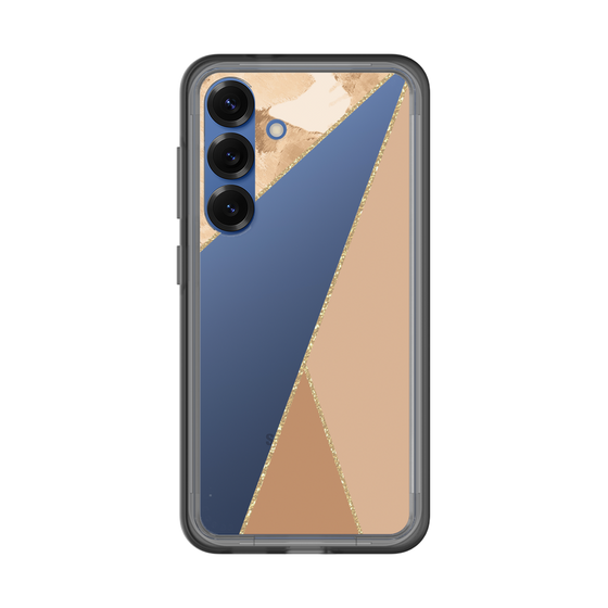 スリムプロテクションプレミアムケース［ マーブルトライアングルパレット - Beige ］