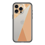 スリムプロテクションプレミアムケース［ マーブルトライアングルパレット - Orange ］