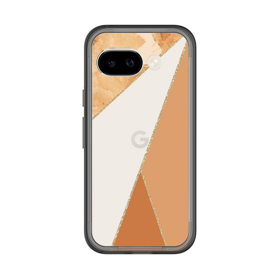 スリムプロテクションプレミアムケース［ マーブルトライアングルパレット - Orange ］