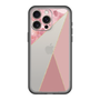 スリムプロテクションプレミアムケース［ マーブルトライアングルパレット - Pink ］