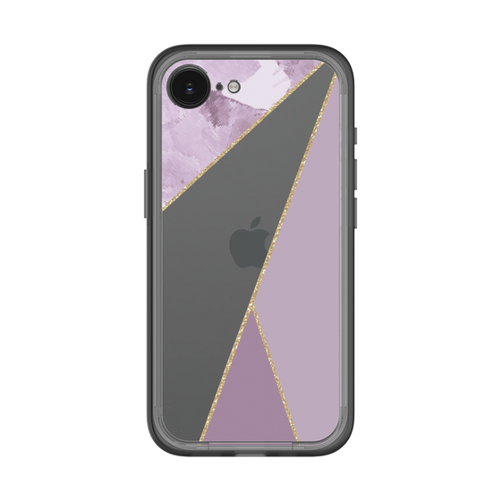 スリムプロテクションプレミアムケース［ マーブルトライアングルパレット - Purple ］