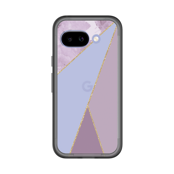 スリムプロテクションプレミアムケース［ マーブルトライアングルパレット - Purple ］