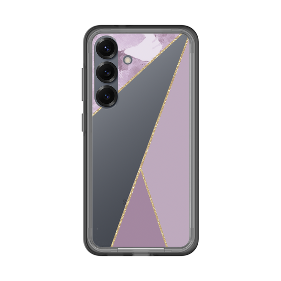 スリムプロテクションプレミアムケース［ マーブルトライアングルパレット - Purple ］