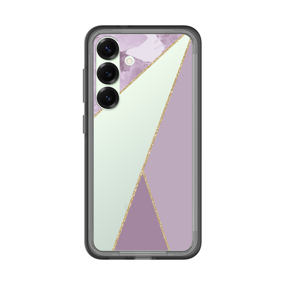スリムプロテクションプレミアムケース［ マーブルトライアングルパレット - Purple ］