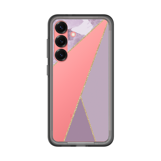 スリムプロテクションプレミアムケース［ マーブルトライアングルパレット - Purple ］