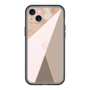 スリムプロテクションプレミアムケース［ マーブルトライアングルパレット - Brown ］