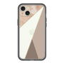 スリムプロテクションプレミアムケース［ マーブルトライアングルパレット - Brown ］
