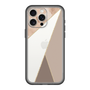 スリムプロテクションプレミアムケース［ マーブルトライアングルパレット - Brown ］