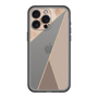 スリムプロテクションプレミアムケース［ マーブルトライアングルパレット - Brown ］