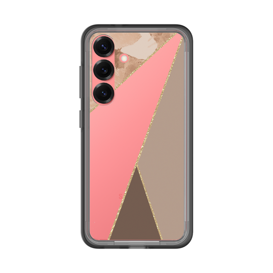 スリムプロテクションプレミアムケース［ マーブルトライアングルパレット - Brown ］