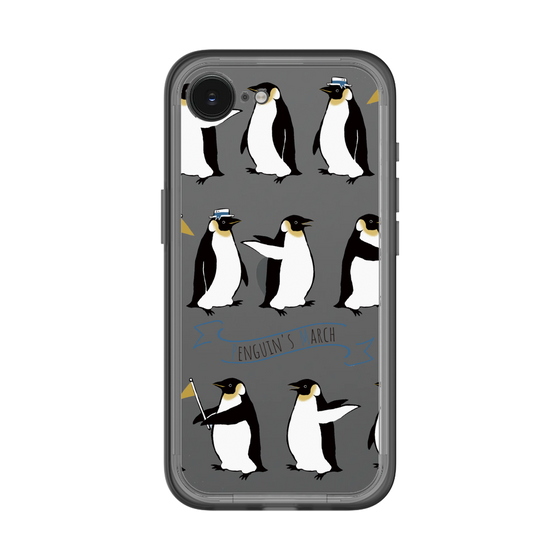 スリムプロテクションプレミアムケース［ キュートペンギンマーチ ］