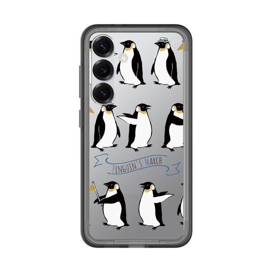 スリムプロテクションプレミアムケース［ キュートペンギンマーチ ］