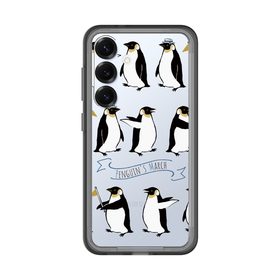 スリムプロテクションプレミアムケース［ キュートペンギンマーチ ］