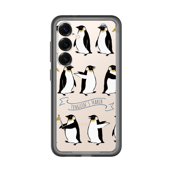 スリムプロテクションプレミアムケース［ キュートペンギンマーチ ］