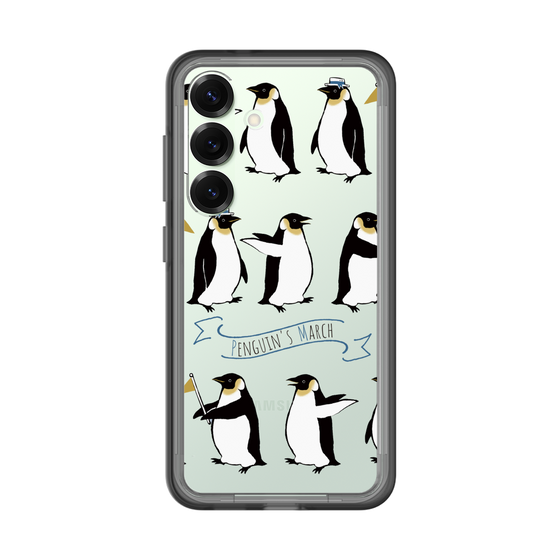 スリムプロテクションプレミアムケース［ キュートペンギンマーチ ］