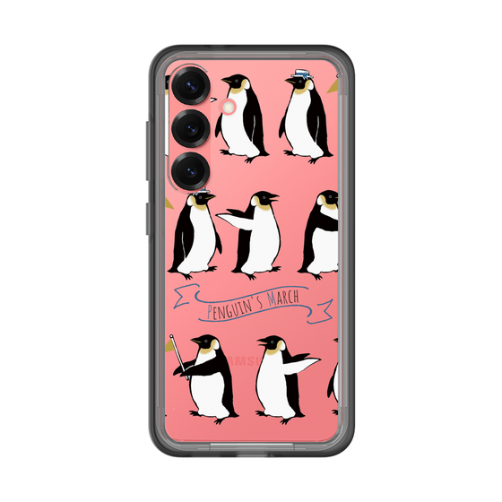 スリムプロテクションプレミアムケース［ キュートペンギンマーチ ］