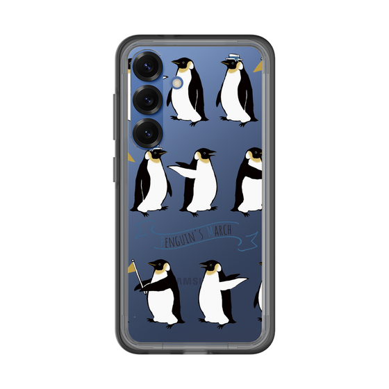 スリムプロテクションプレミアムケース［ キュートペンギンマーチ ］