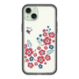 スリムプロテクションプレミアムケース［ 北欧フラワーバード ］
