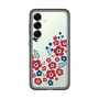 スリムプロテクションプレミアムケース［ 北欧フラワーバード ］