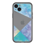 スリムプロテクションプレミアムケース［ 朝焼けパステルパレット - Blue ］