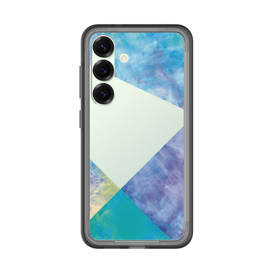 スリムプロテクションプレミアムケース［ 朝焼けパステルパレット - Blue ］