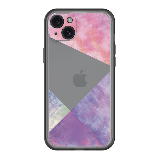 スリムプロテクションプレミアムケース［ 朝焼けパステルパレット - Purple ］