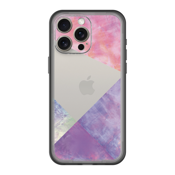 スリムプロテクションプレミアムケース［ 朝焼けパステルパレット - Purple ］