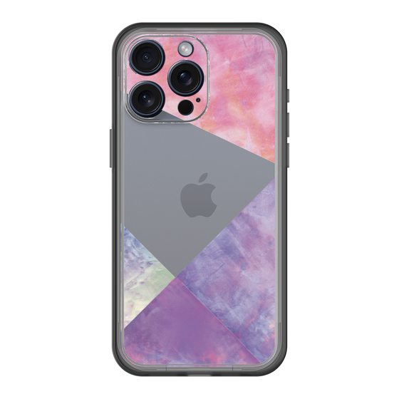 スリムプロテクションプレミアムケース［ 朝焼けパステルパレット - Purple ］