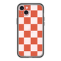 スリムプロテクションプレミアムケース［ 市松模様 - Red ］
