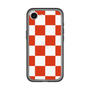 スリムプロテクションプレミアムケース［ 市松模様 - Red ］