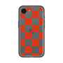 スリムプロテクションプレミアムケース［ 市松模様 - Red ］