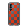 スリムプロテクションプレミアムケース［ 市松模様 - Red ］