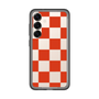スリムプロテクションプレミアムケース［ 市松模様 - Red ］