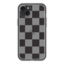 スリムプロテクションプレミアムケース［ 市松模様 - Black ］