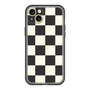 スリムプロテクションプレミアムケース［ 市松模様 - Black ］