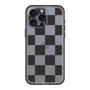 スリムプロテクションプレミアムケース［ 市松模様 - Black ］