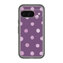 スリムプロテクションプレミアムケース［ 水彩ドット・レトロカラー - Purple ］