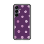 スリムプロテクションプレミアムケース［ 水彩ドット・レトロカラー - Purple ］
