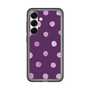 スリムプロテクションプレミアムケース［ 水彩ドット・レトロカラー - Purple ］