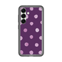スリムプロテクションプレミアムケース［ 水彩ドット・レトロカラー - Purple ］