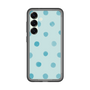 スリムプロテクションプレミアムケース［ 水彩ドット・レトロカラー - Light Blue ］