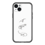 スリムプロテクションプレミアムケース［ Dinosaurs No.1 - White ］