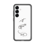 スリムプロテクションプレミアムケース［ Dinosaurs No.1 - White ］